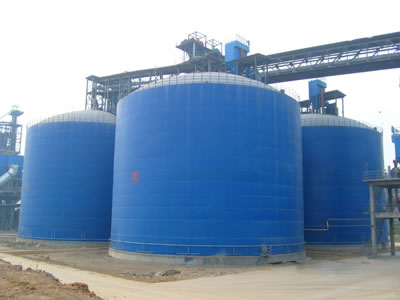 王下乡水泥钢板库改造