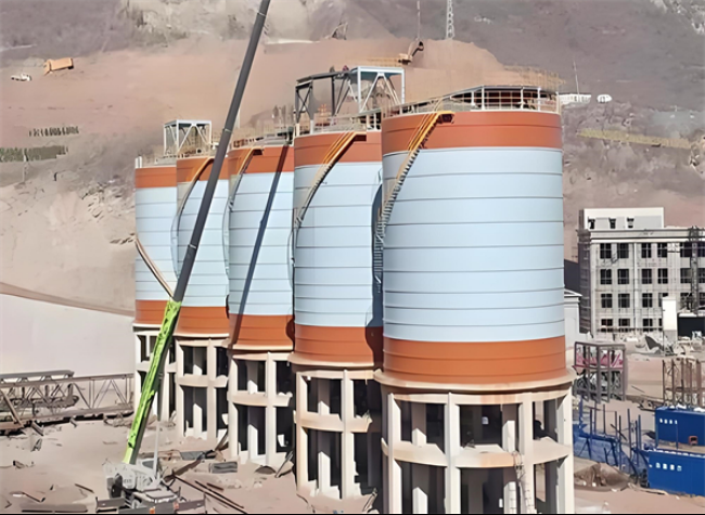 王下乡高架钢板仓